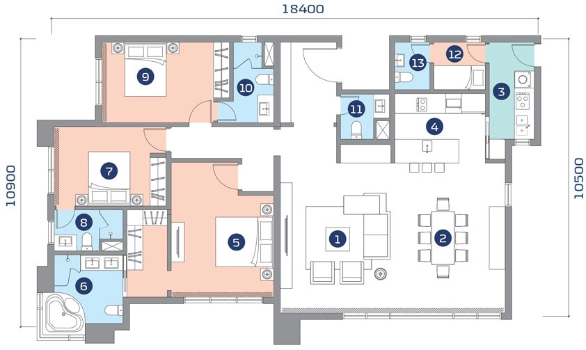 Type B Layout Plan